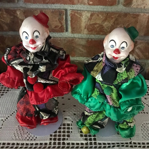 Rare Vintage 1972 Porcelain Clown Collectors - Picture 3 of 11